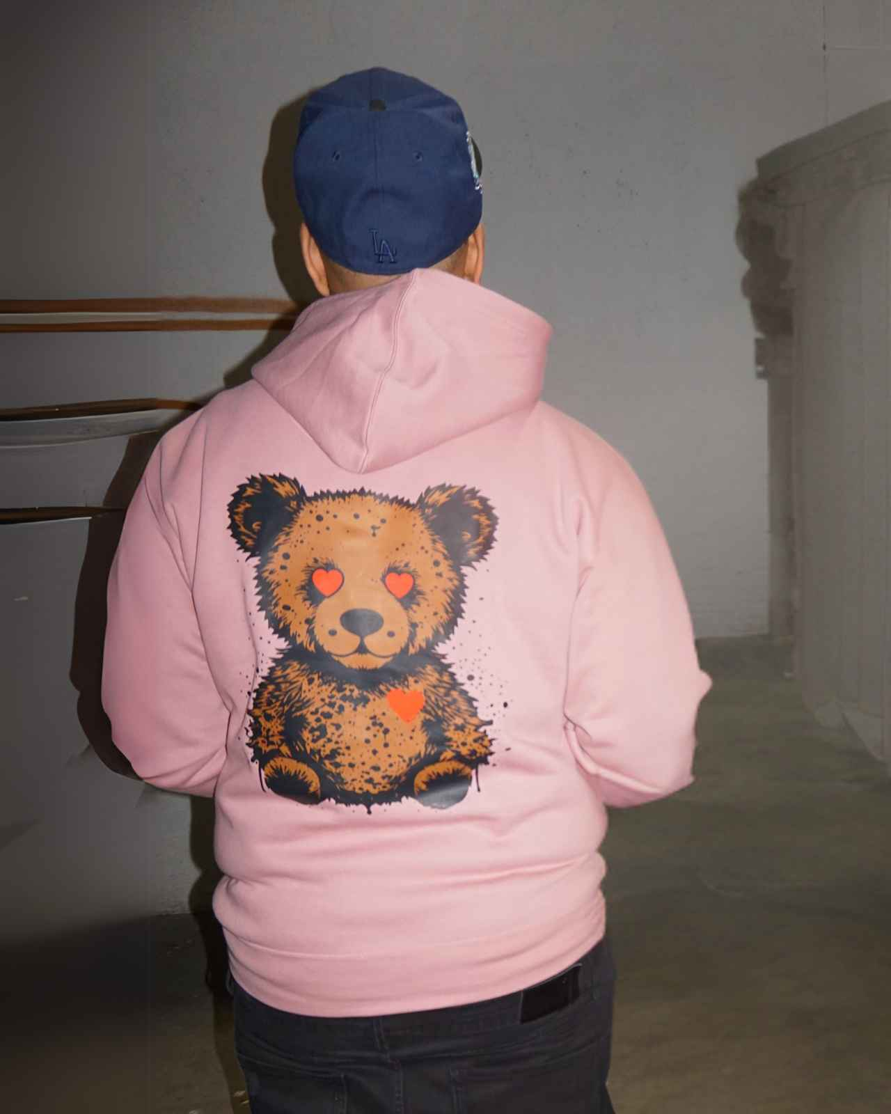 pink Trippy Burrrs Hoodie